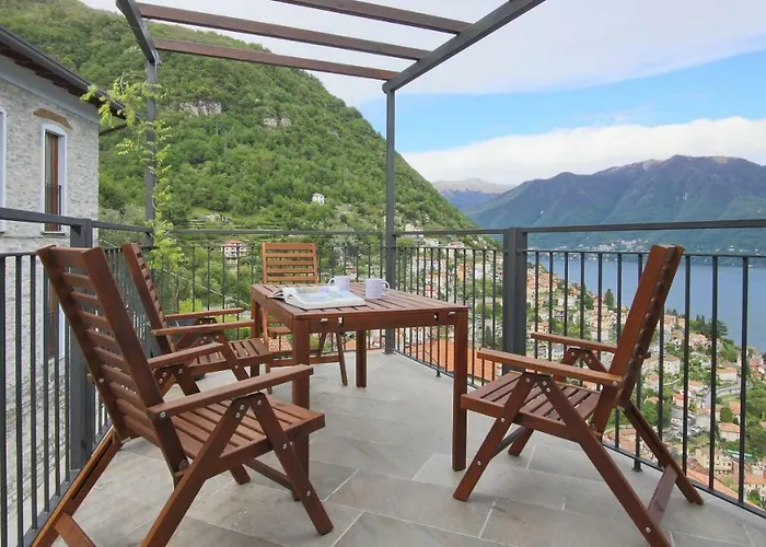 Lägenhet La Terrazza Di Casarico Moltrasio